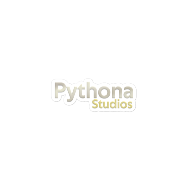 Pythona Studios stickers