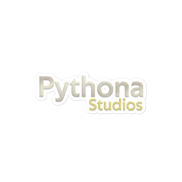 Pythona Studios stickers - Image 2