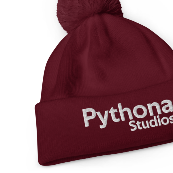 Pythona Studios Pom pom beanie - Image 2