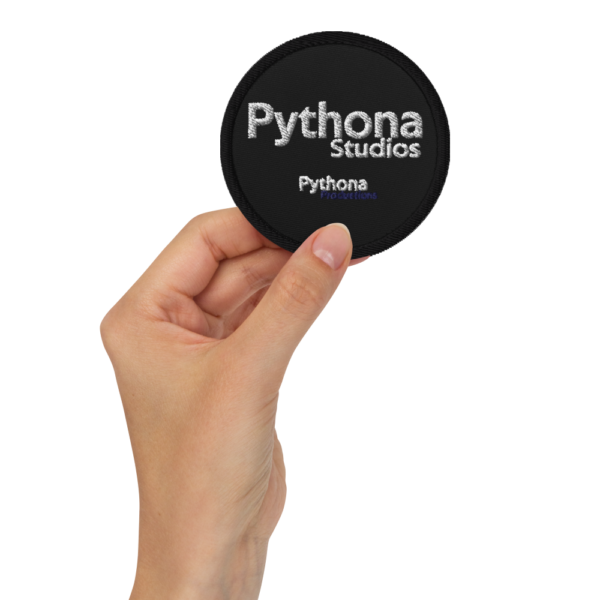 Pythona Studios & Pythona Productions Embroidered patches