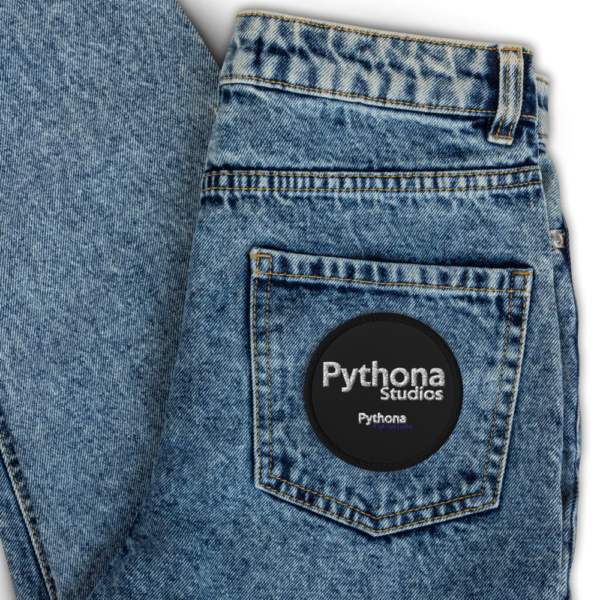 Pythona Studios & Pythona Productions Embroidered patches - Image 2