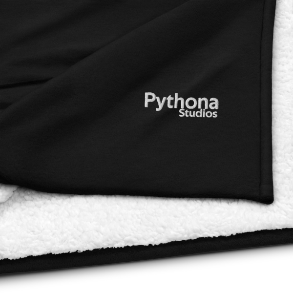 Pythona Studios Sherpa blanket