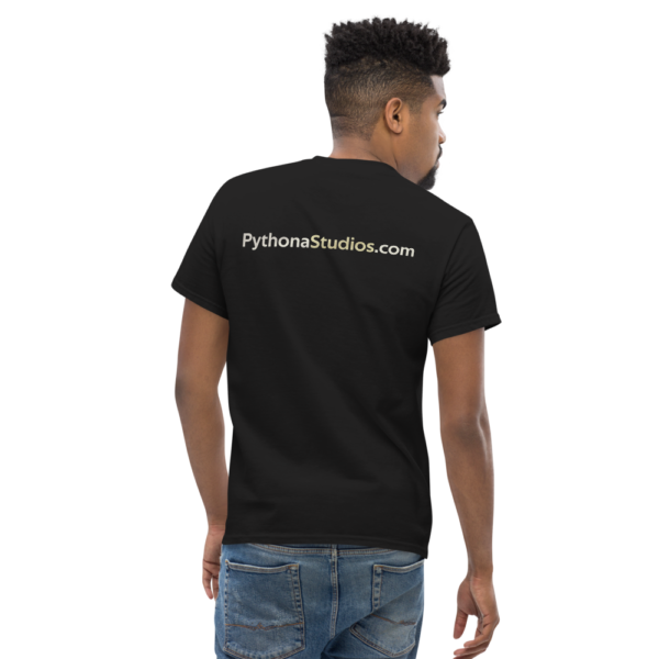 Pythona Studios Logo Men's heavyweight tee - Image 4