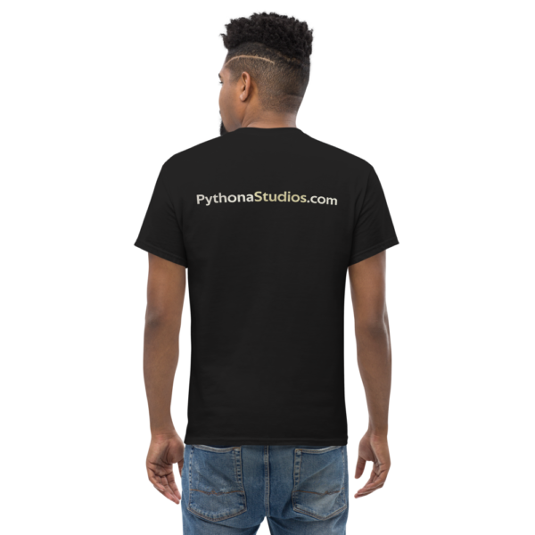 Pythona Studios Logo Men's heavyweight tee - Image 3