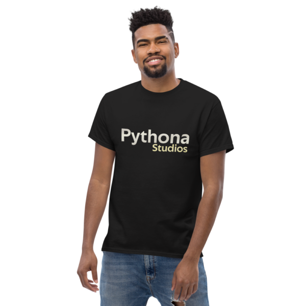 Pythona Studios Logo Men's heavyweight tee - Image 2