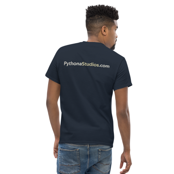 Pythona Studios Logo Men's heavyweight tee - Image 8