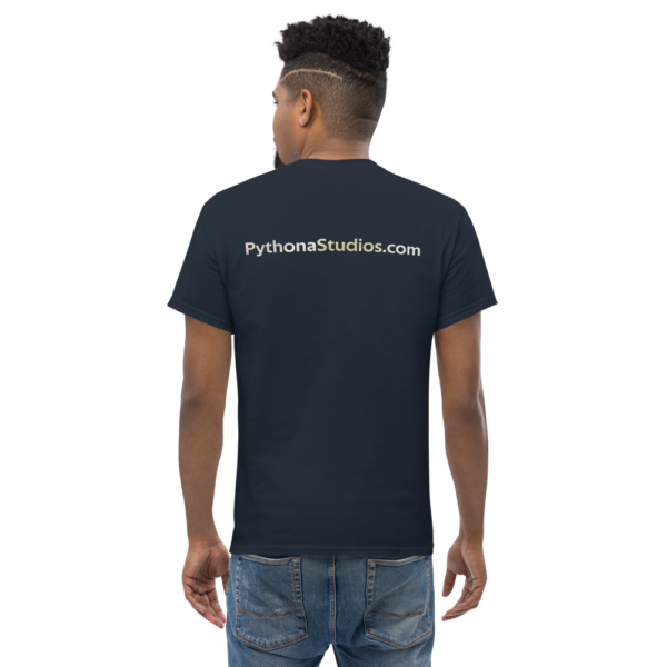 Pythona Studios Logo Men's heavyweight tee - Image 7