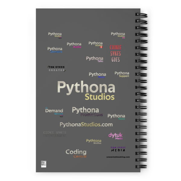 Pythona Studios & Companies Branded Notebook - Image 2