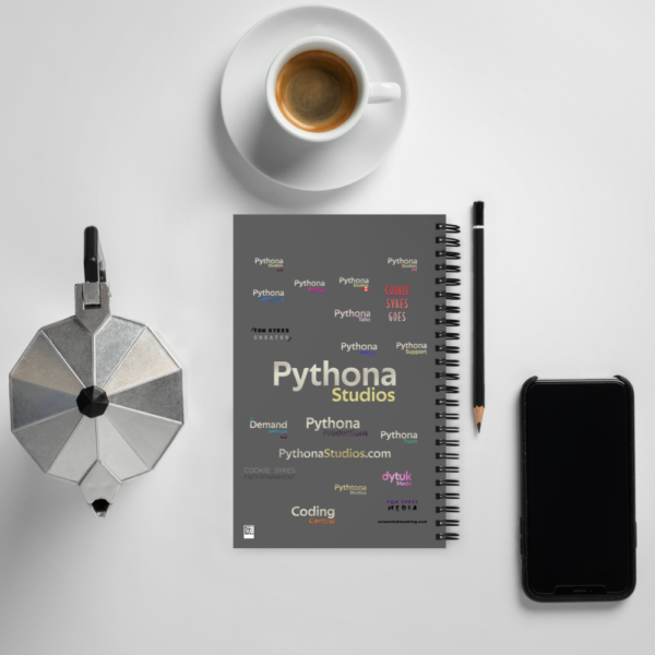 Pythona Studios & Companies Branded Notebook - Image 9