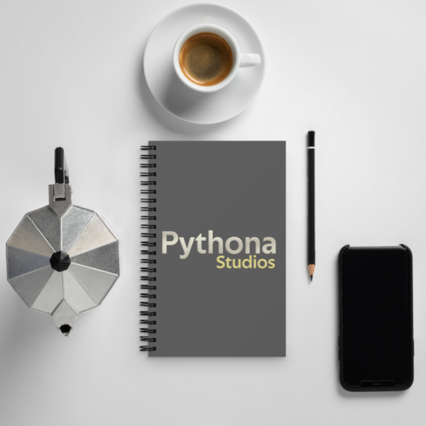 Pythona Studios & Companies Branded Notebook - Image 4